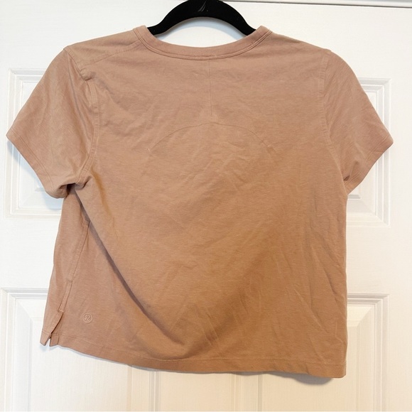 Lululemon classic fit cotton blend tee. - Picture 3 of 5